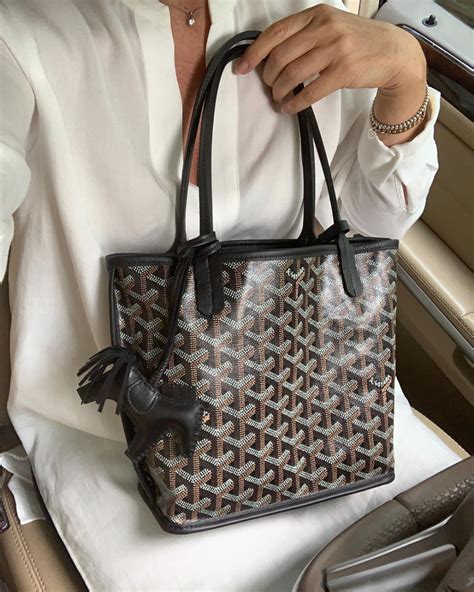 goyard tote white price|Goyard tote prices.